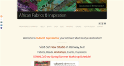 Desktop Screenshot of culturedexpressions.com